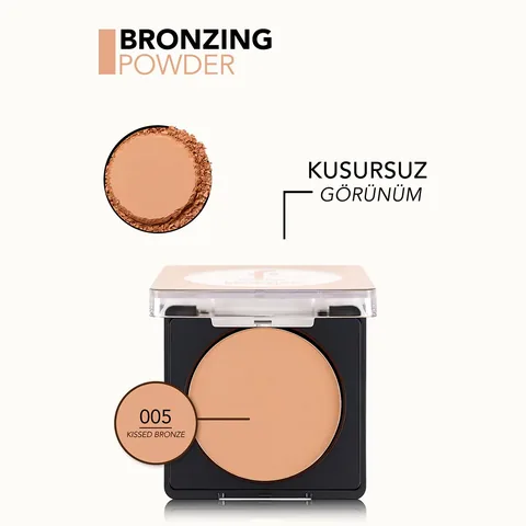Flormar Bronzing Powder 005 kissed Bronze
