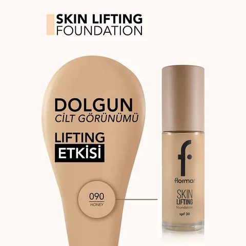 Flormar Lifting Foundation 090 honey