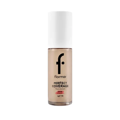 Фонд для лица Flormar Perfect Coverage 131 теплый нюд