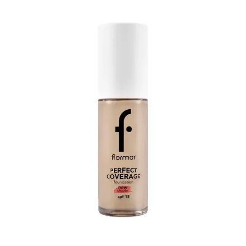 Фонд для лица Flormar Perfect Coverage 131 теплый нюд