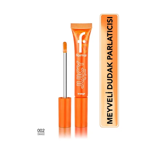Flormar Juicy Lip Gloss 002 - Orange Geschmack