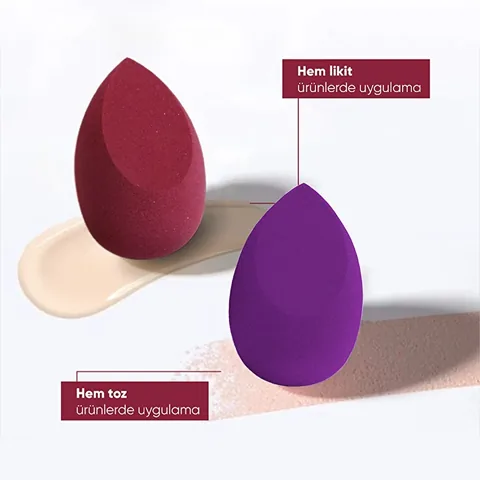Görkito Makeup Sponge Claret Red