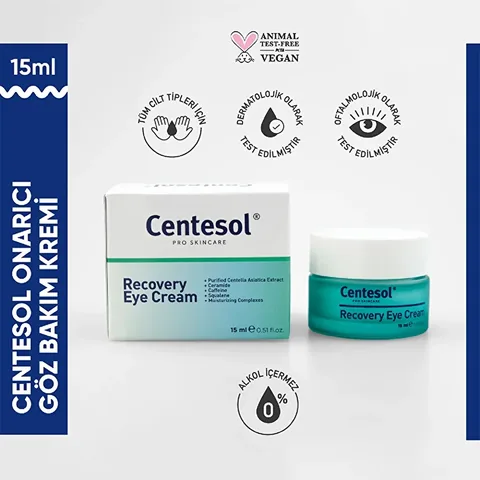 Крем для ухода за кожей вокруг глаз Görkito Centesol 15 мл
