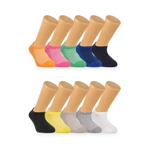 Ozzy Kinder nahtlose Baumwollsocken 10er-Pack