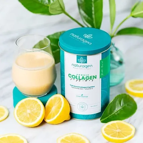 Naturagen مسحوق الكولاجين الطبيعي المساعد للصحة من ناتوراجين، 220 جم