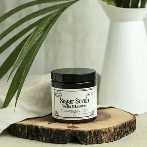 Rosece R33 sugar Scrub Vanilla Lavender | Natural Aha Purifying Peeling 260 gr