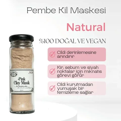 Rosece R28 pink Clay Mask | Pore Cleanser 95 ml