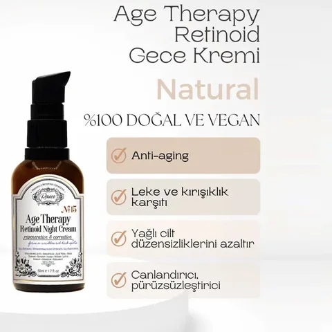 Rosece R15 age Therapy Retinoid Night Cream | Anti-spot 50 ml