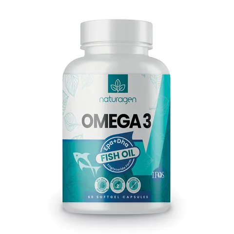 Naturagen Omega 3 Softgel-Kapseln - 60 Stück