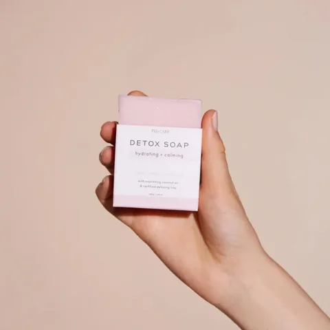Pelcare صابون بيلكير الوردي المهدئ 130 جرام