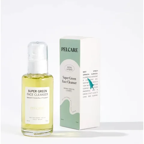Pelcare جل التنظيف للوجه سوبر جرين من بيلكير 100 مل