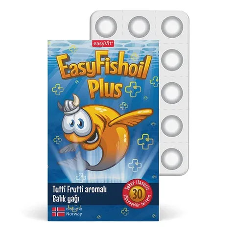 Льняное масло с фруктовым вкусом 30 жевательных капсул от Easy Fish Oil