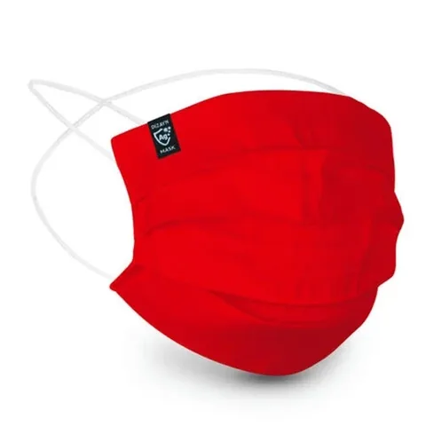 Dizaynmask Rote Silberion Waschbare Stoffmaske