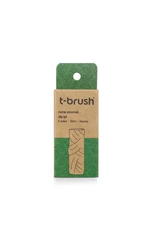 Т-щетка Мятная Нить для Зубов Запас 2 шт 30 м от T-brush