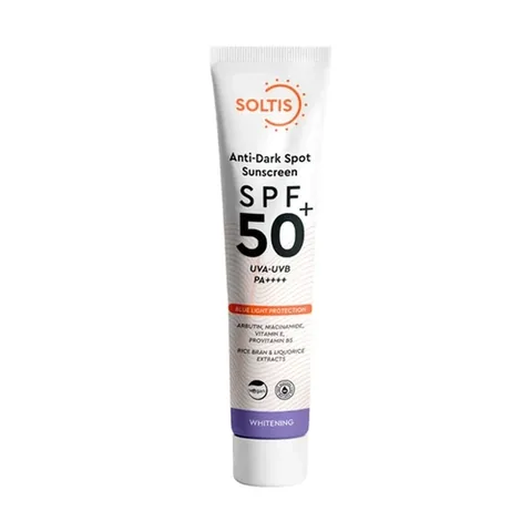 Солнцезащитный крем Soltis от пигментных пятен и высокой защиты SPF50+ 50 мл