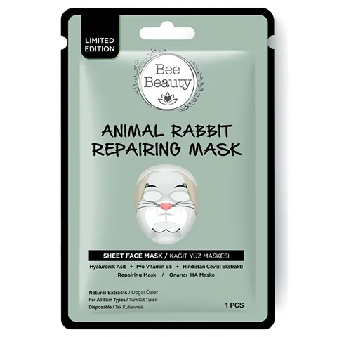 Маска для лица с экстрактом кролика Bee Beauty 25 г