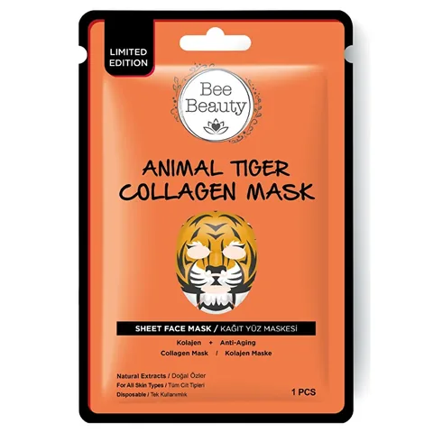 Маска для лица Tiger от Bee Beauty 25 г