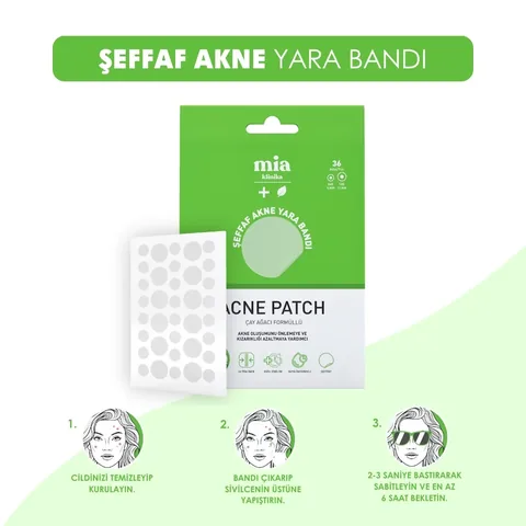 Прозрачный акне-бандаж Mia Clinica 36 шт
