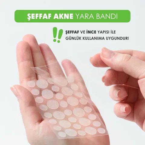 Прозрачный акне-бандаж Mia Clinica 36 шт