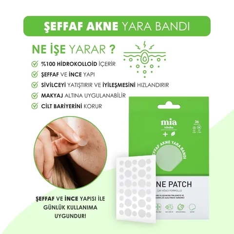 Прозрачный акне-бандаж Mia Clinica 36 шт