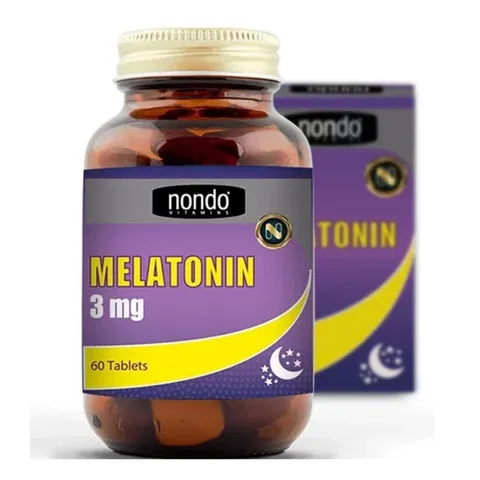 Nondo Vitamine Melatonin 3mg Schlafhilfe - 60 Kapseln