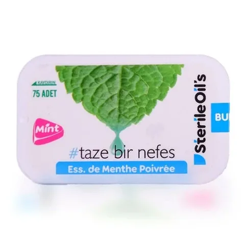 Стерильные масла освежитель дыхания мятный 75 шт от Sterile Oils