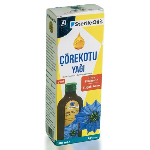 Sterile Oils Black Cumin Seed Oil 100ml - Pure & Organic