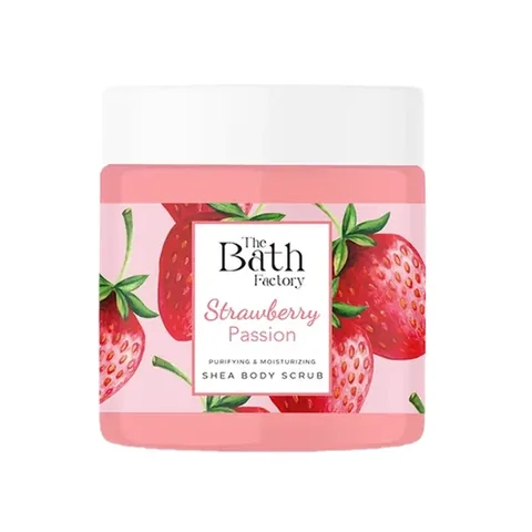 Erdbeer Körperpeeling 300g von The Bath Factory