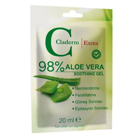 Claderm جل كلاديرم المهدئ بالألوفيرا 20 مل