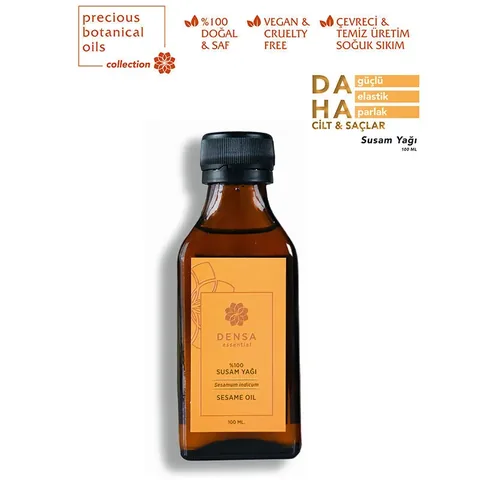 Densa Essential Sesame Oil 100ml - Pure, Natural &amp; Healthy Cooking Oil