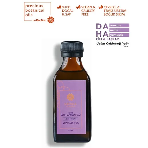 Densa Grape Seed Oil 100ml - Pure Essential Skin Care Oil