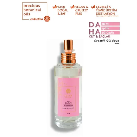Densa Essential Rose Water 100ml - Hydrating &amp; Soothing Toner