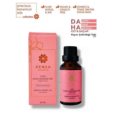 Densa Essential Apricot Kernel Oil 30ml - Natural Skin Care