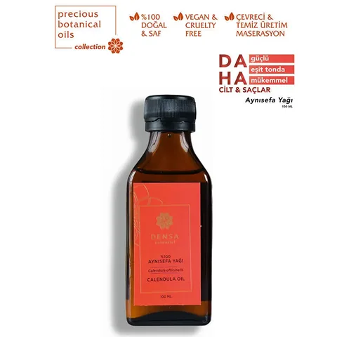 Densa Calendula Oil 100ml - Nourishing Essential Oil for Skin