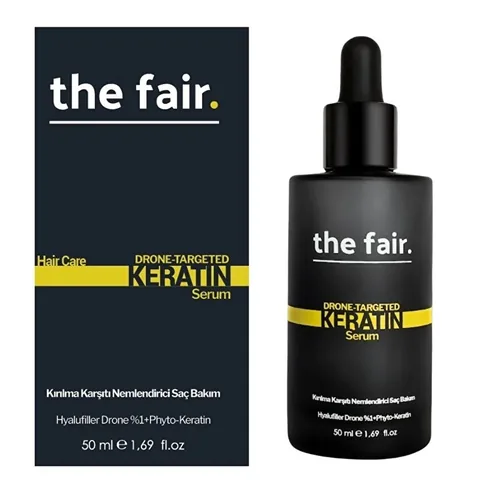 Das Fair Vegan Keratin Haarserum mit Drohnentechnologie 50ml