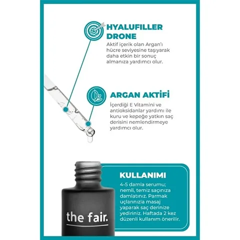 The Fair سيروم الشعر بالأرغان من ذا فير درون ٥٠ مل