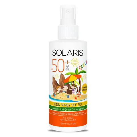 Solaris Children's Mineral Filter Spf50+ Sunscreen 150 ml