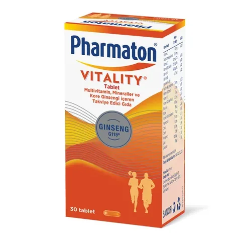 Pharmaton Vitality 30 tablets - Food Supplement