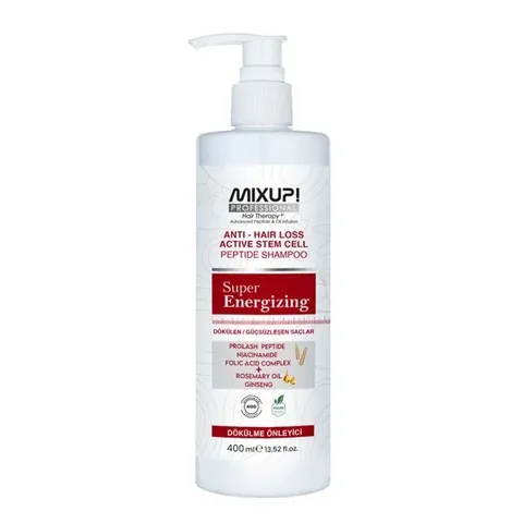 Mixup Energetisierendes Anti-Haarausfall Peptid Shampoo 400ml