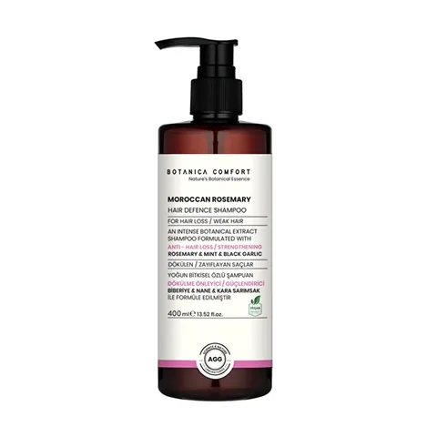 Botanica Comfort Moroccan Rosemary Hair Defense Shampoo 400 ml