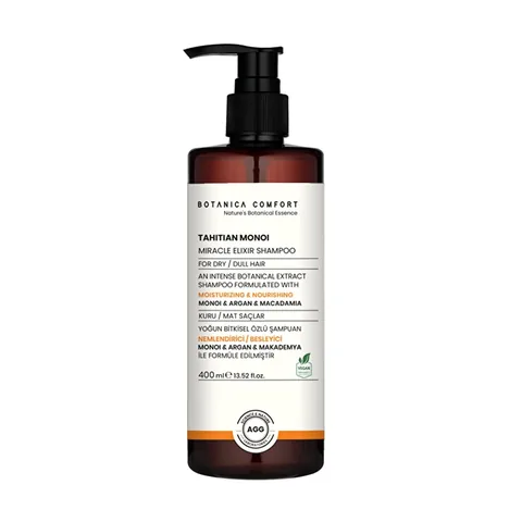 Botanica Comfort شامبو بوتانيكا كومفورت تاهيتي مونوي ميراكل إليكسير 400 مل