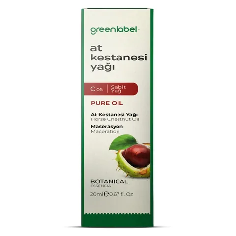 Greenlabel Horse Chestnut Oil 20ml - Natural Relief &amp; Moisturizer