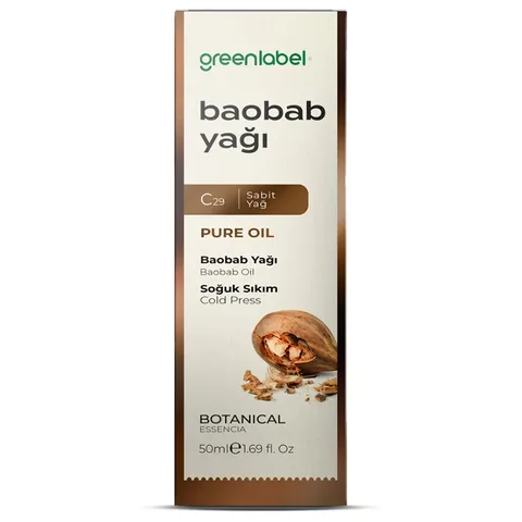 Масло баобаба органическое Greenlabel 50 мл