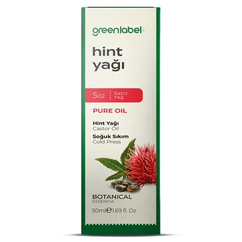 Касторовое масло 50 мл от Greenlabel
