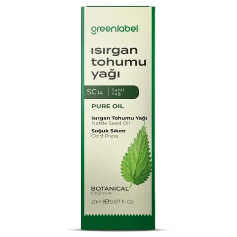 Масло семян крапивы Greenlabel 20 мл