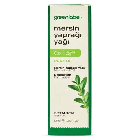 Greenlabel Mersinblattöl 10ml - Reiner Kräuterextrakt für Wellness