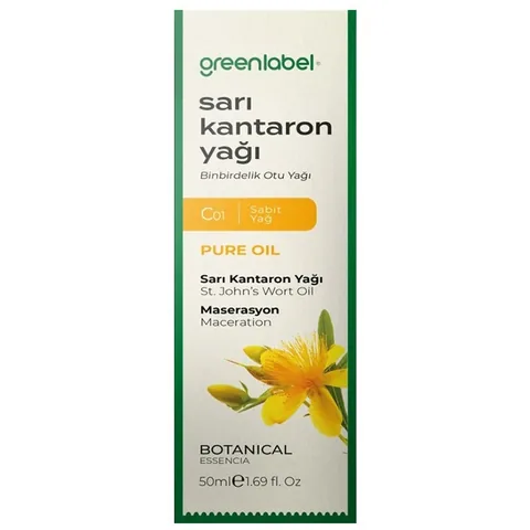 Greenlabel St. John's Wort Oil 50ml - Natural Mood Support