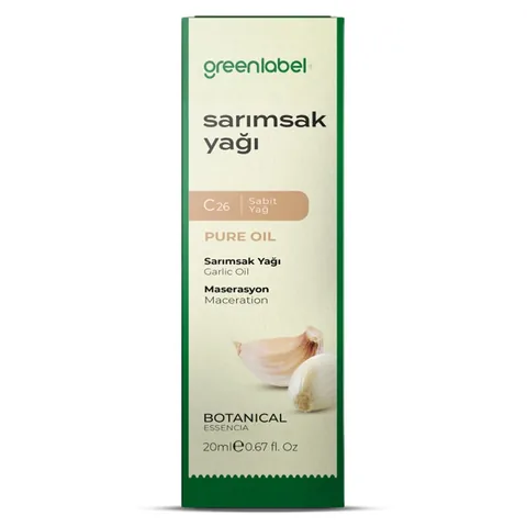 Чесночное масло Greenlabel 20 мл