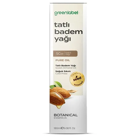 Масло сладкого миндаля Greenlabel 180 мл