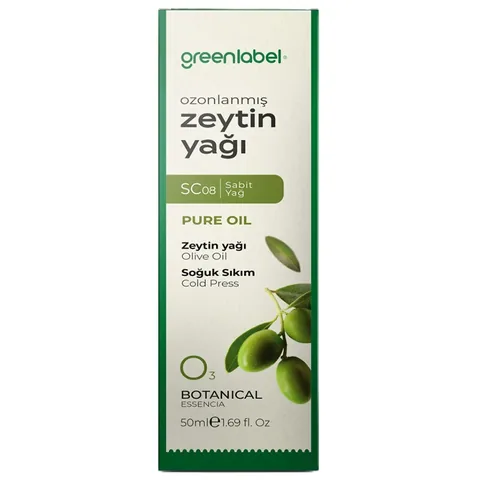 Озонированное оливковое масло 50 мл от Greenlabel